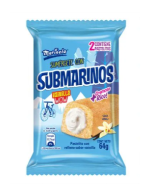 SUBMARINOS VAINILLA 2U 64G