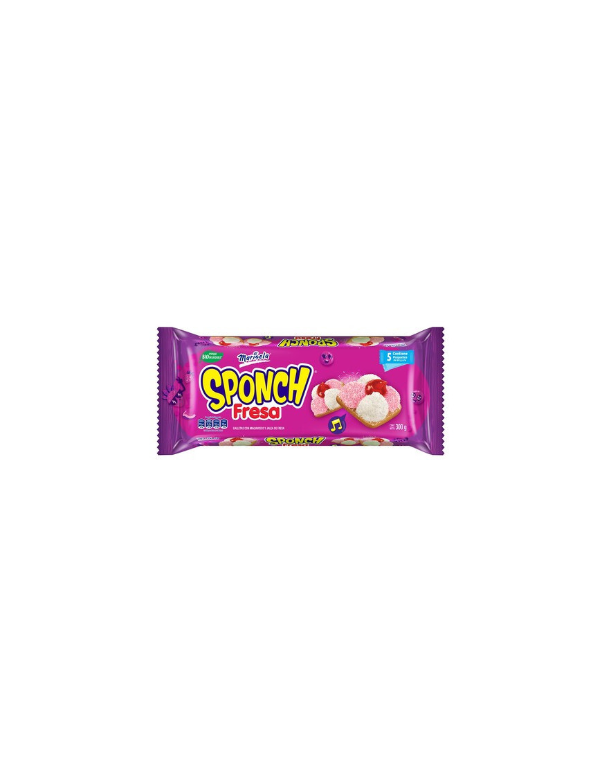 GALLETA SPONCH FRESA 300G