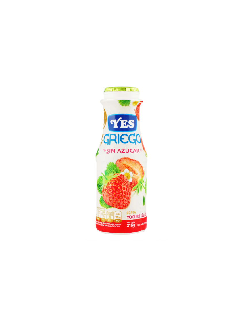 YOGURT GRIEGO FRESA LIQUIDO 215G