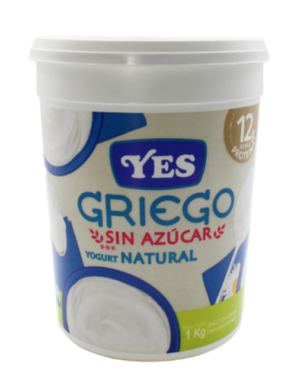 YOGURT GRIEGO NATURAL 1KG