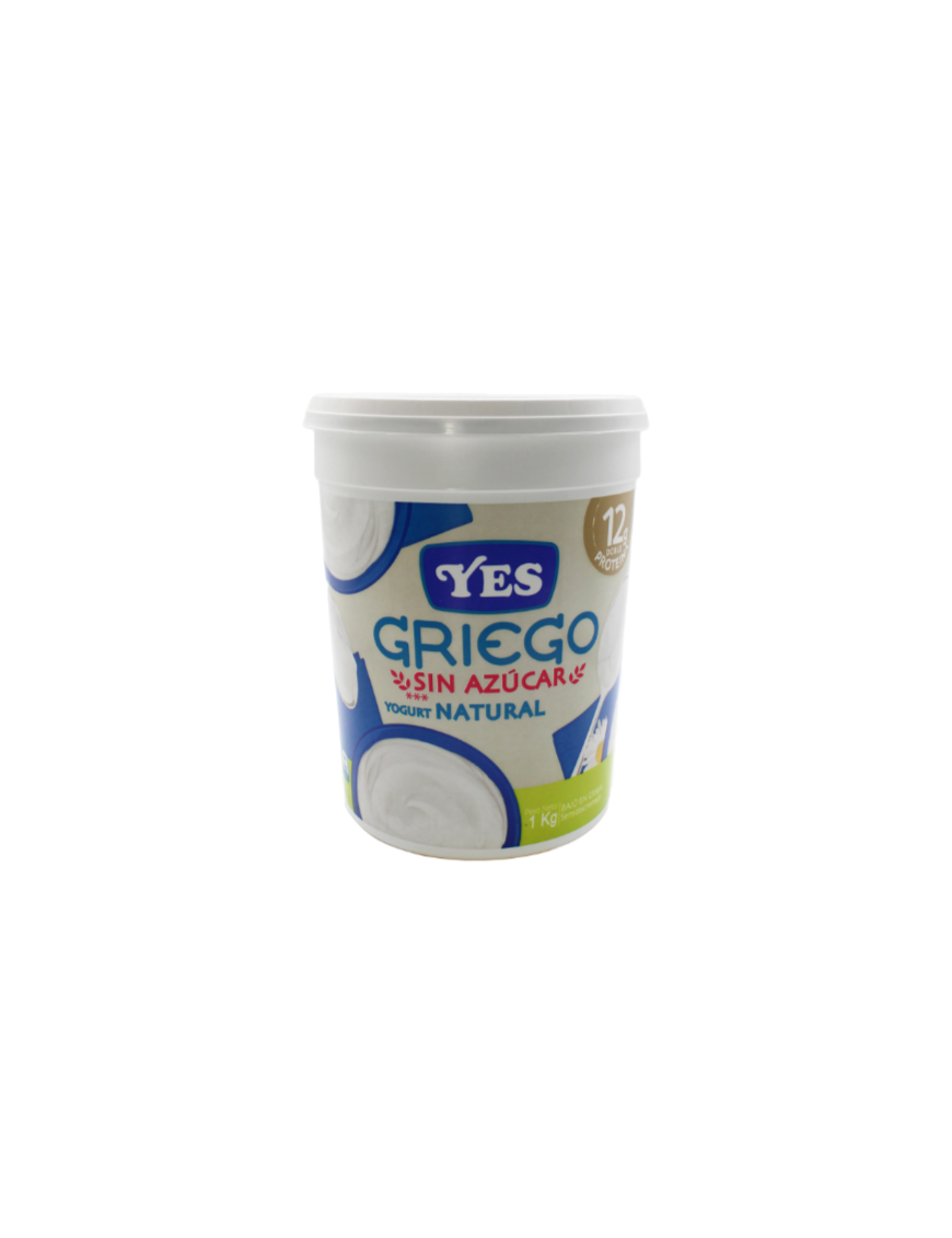 YOGURT GRIEGO NATURAL 1KG