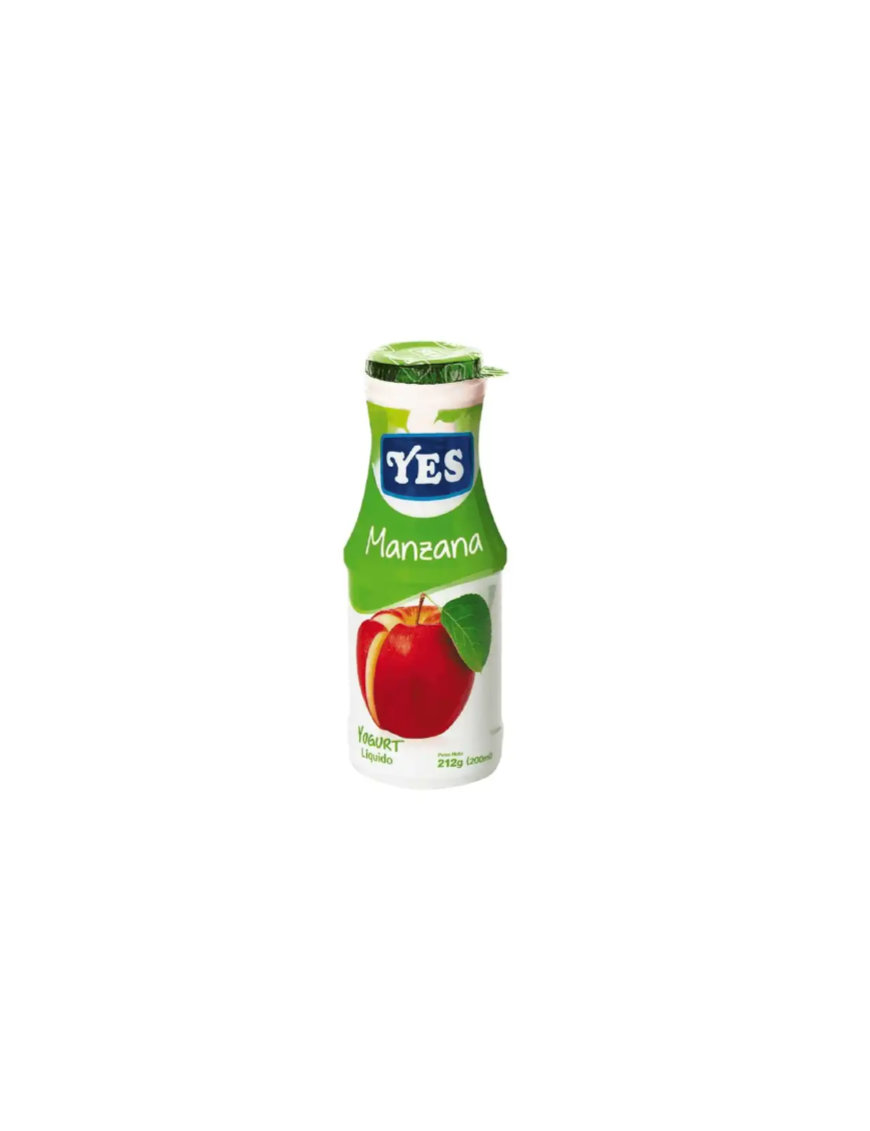 YOGURT YES MANZANA 212G