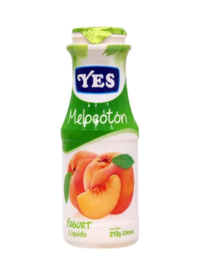 YOGURT YES MELOCOTON 212G