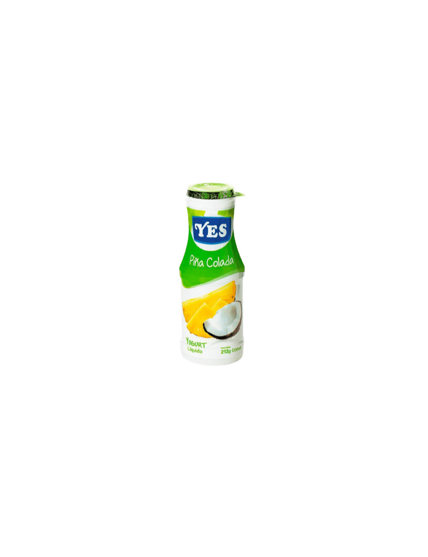 YOGURT YES PIÑA COLADA 212G