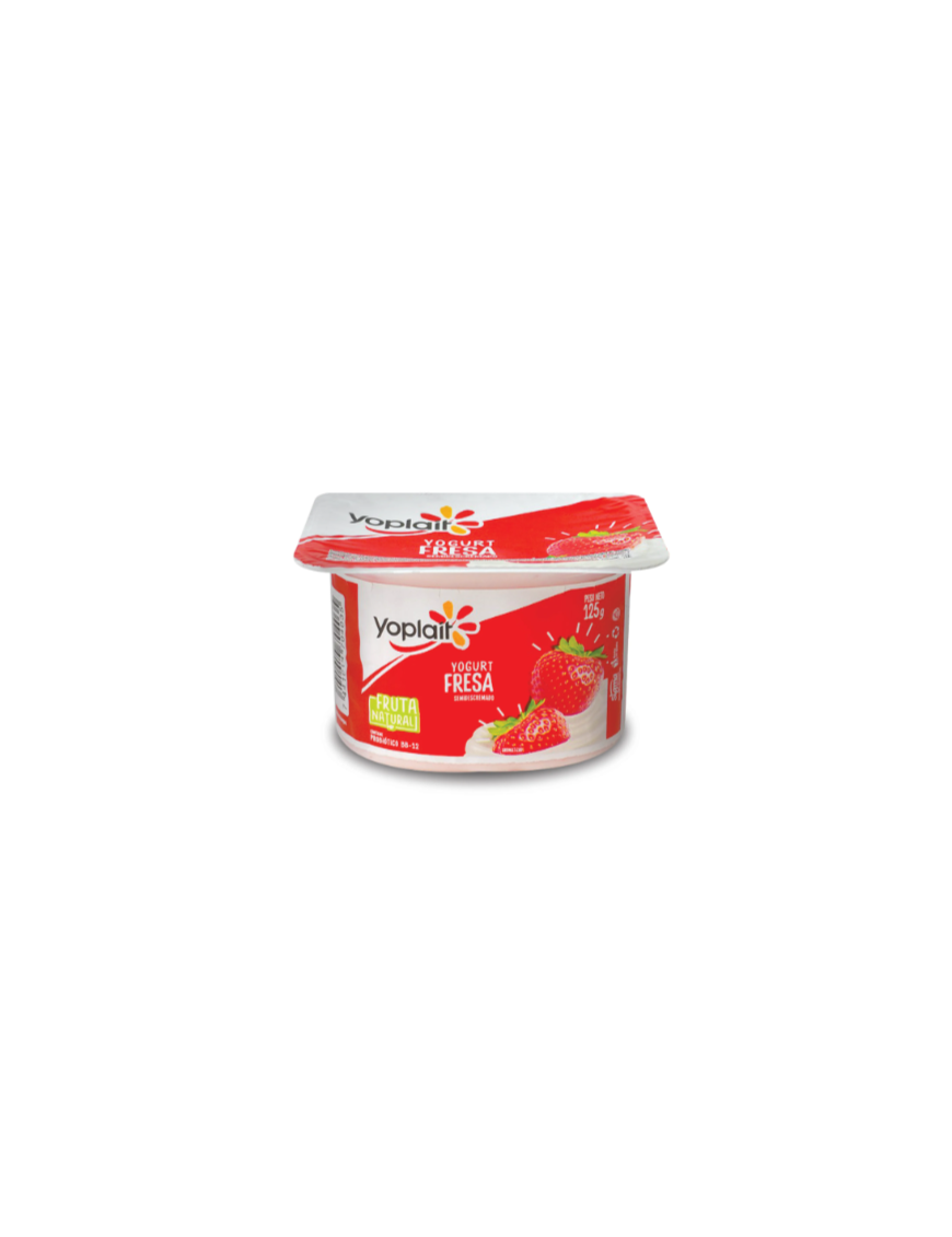 YOGURT YOPLAIT FRESA SIN GLUTEN 127G