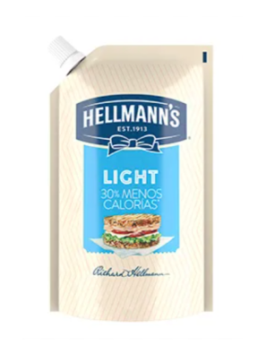 MAYONESA LIGHT HELLMANNS 380G