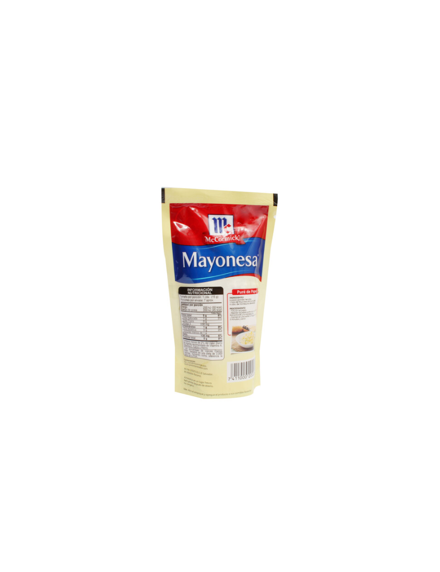 MAYONESA MCCORMICK 100G