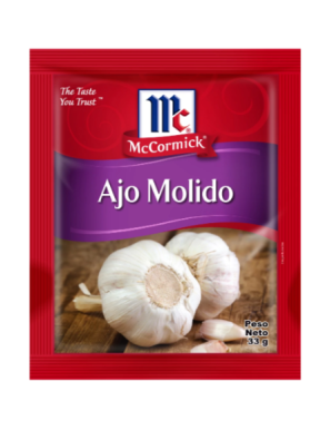 AJO MOLIDO McCORMICK 4G