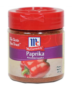 PAPRIKA MCCORMICK 25G