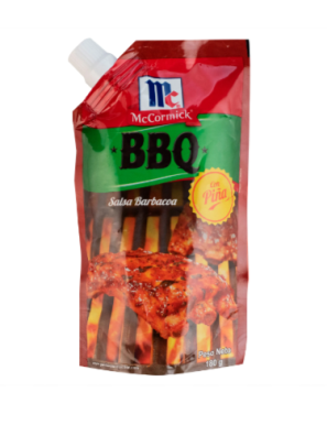 SALSA BBQ CON PIÑA MCCORMICK 180G