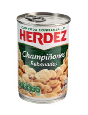 CHAMPINONES REBANADOS HERDEZ 380G