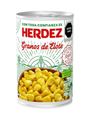 HERDEZ GRANOS DE MAIZ 400G