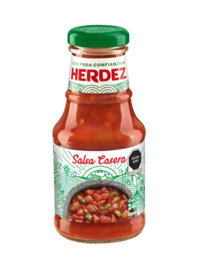 SALSA CASERA HERDEZ 240G