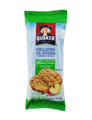 GALLETA AVENA MANZANA CANELA 38G