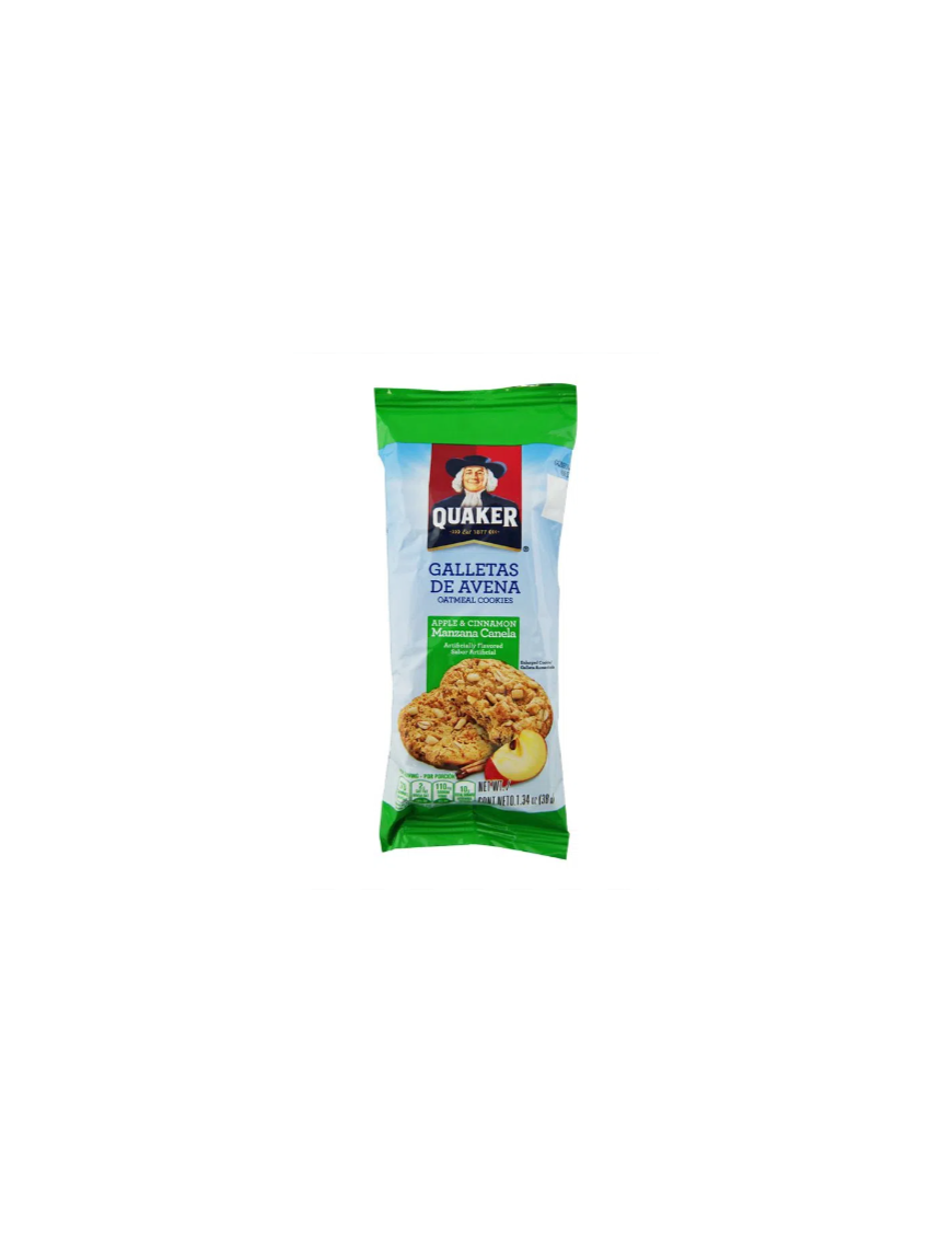 GALLETA AVENA MANZANA CANELA 38G