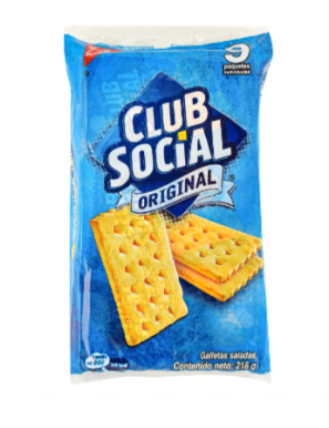 GALLETA CLUB SOCIAL PAQUETE DE 9