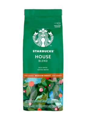 CAFE STARBUCKS HOUSE BLEND 250G