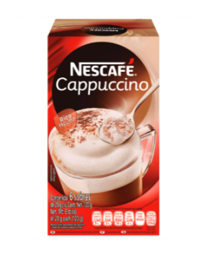 CAJA CAPUCCINO NESCAFE 6U 120G