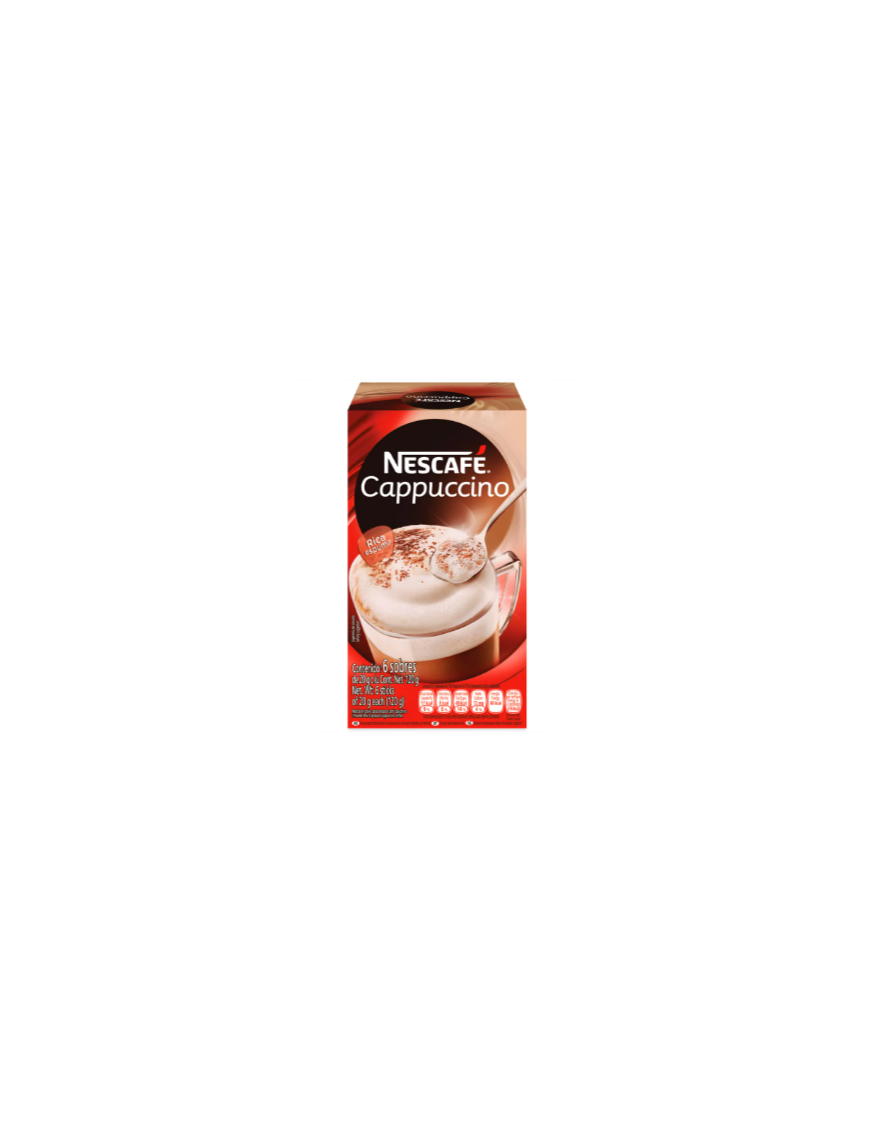 CAJA CAPUCCINO NESCAFE 6U 120G