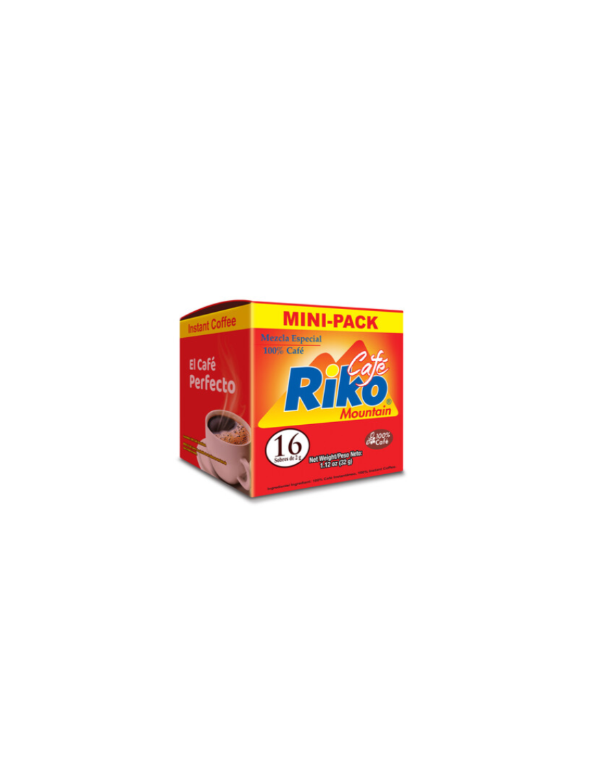 CAJA DE CAFE RIKO 16UNI