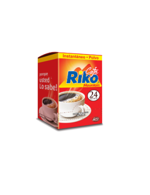 CAJA DE CAFE RIKO 24UN