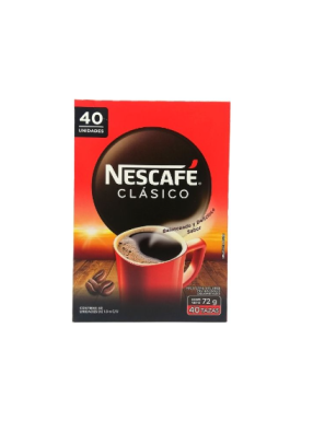 CAJA NESCAFE CLASICO 40 SOBRES