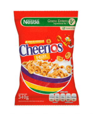 CEREAL CHEERIOS MIEL 340GR