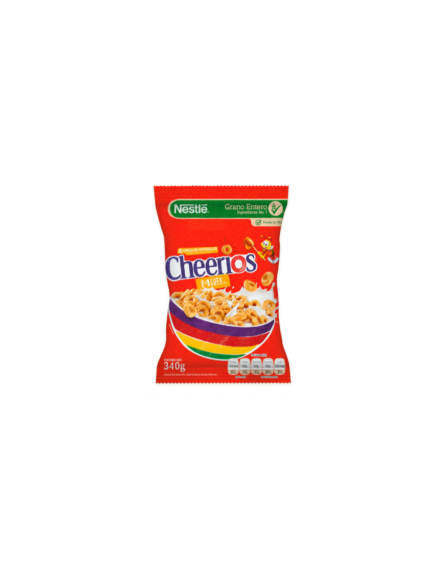 CEREAL CHEERIOS MIEL 340GR