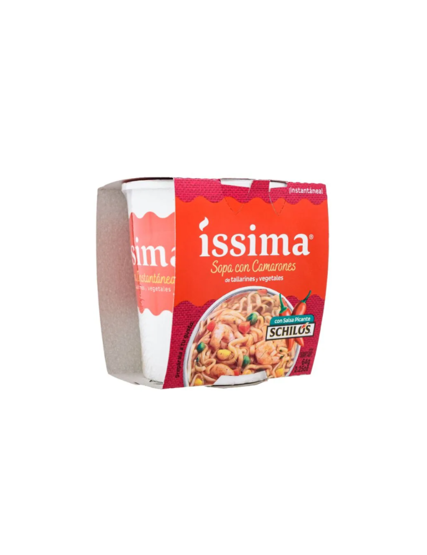 SOPA ISSIMA CAMARON CON SALSA PICANTE 64G