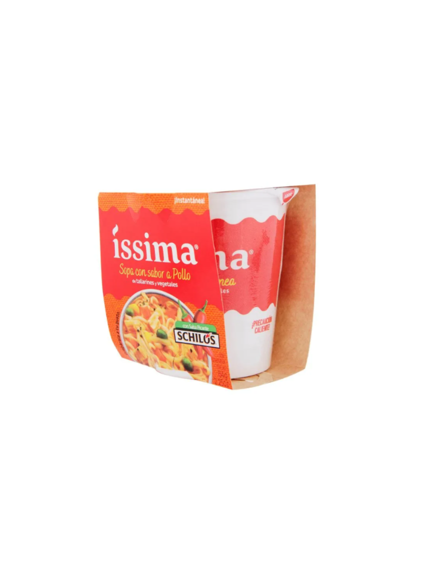 SOPA ISSIMA POLLO CON SALSA PICANTE