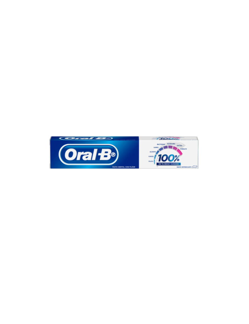 PASTA DENTAL ORAL B 100%