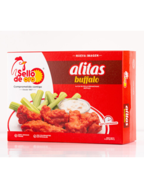 ALITAS BUFFALO SELLO DE ORO 420G