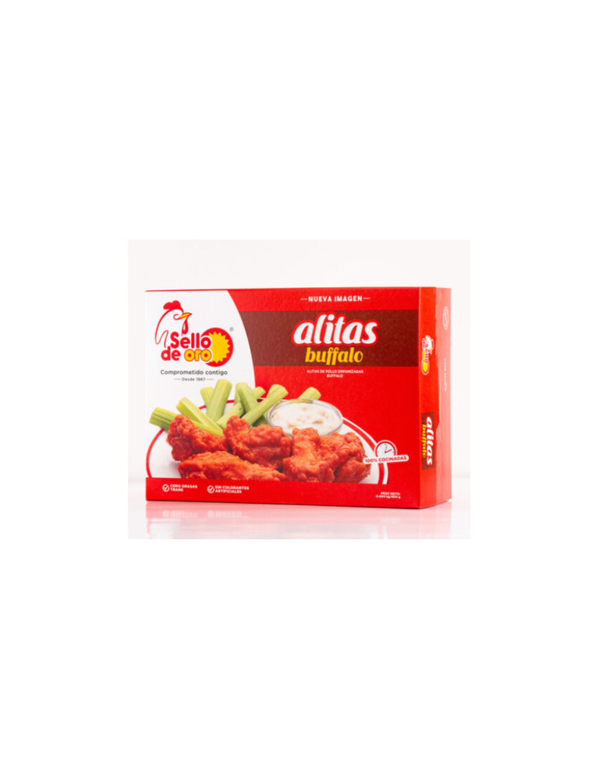 ALITAS BUFFALO SELLO DE ORO 420G