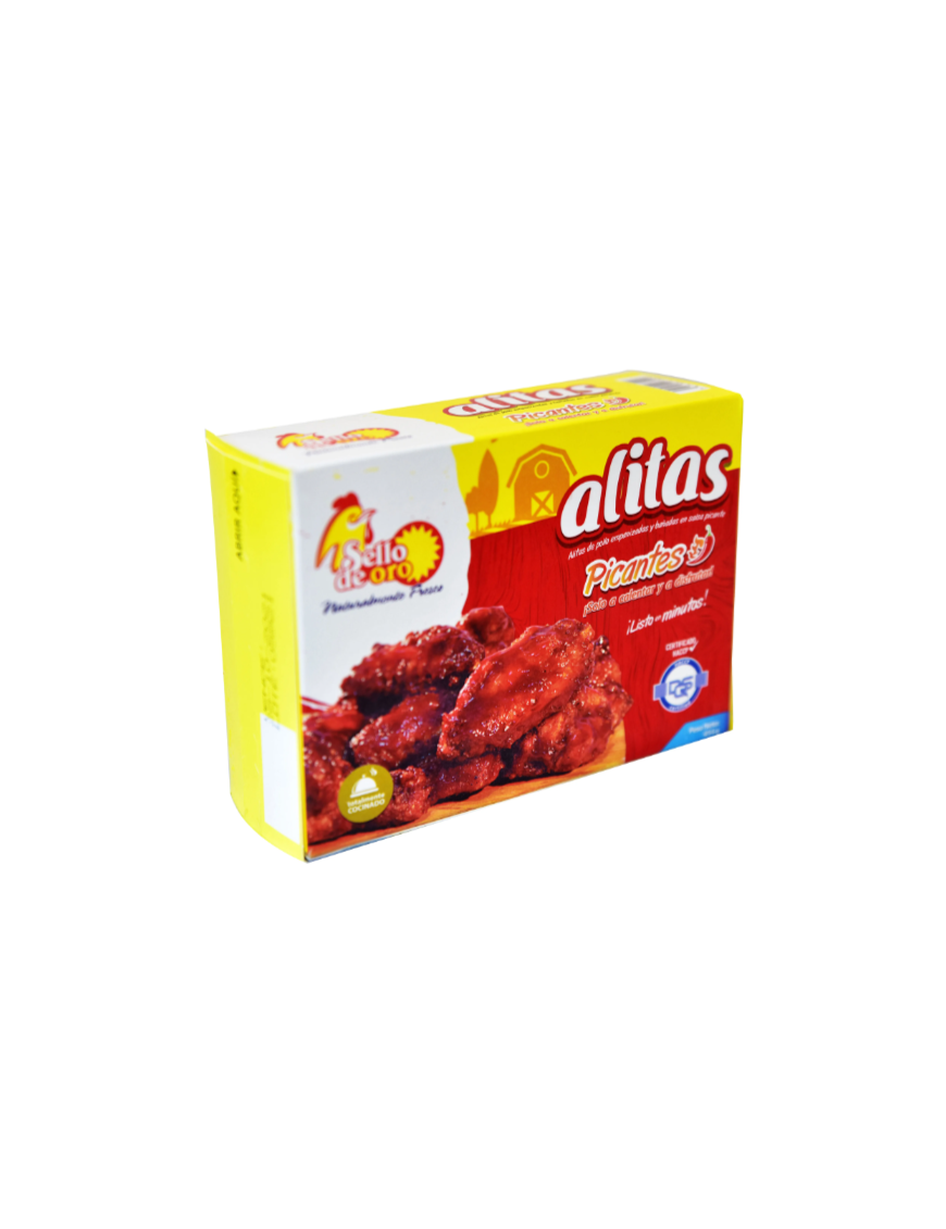 ALITAS PICANTES SELLO DE ORO 420G