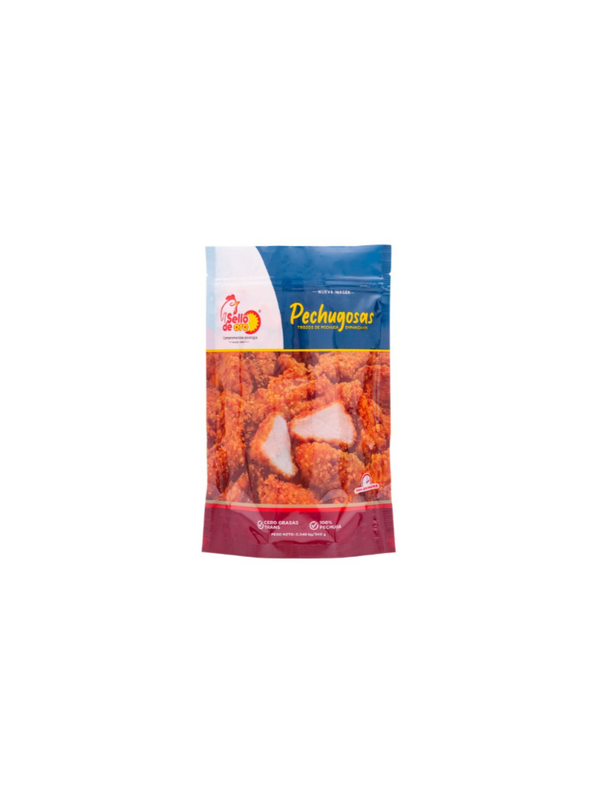 BOLSA PECHUGA DE POLLO SELLO DE ORO 1LB