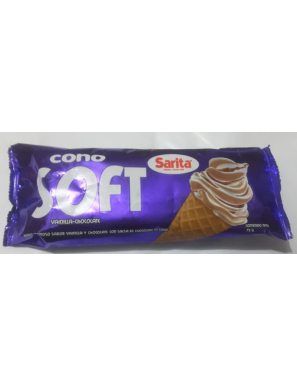 CONO SOFT VAINILLA CHOCOLATE SARITA