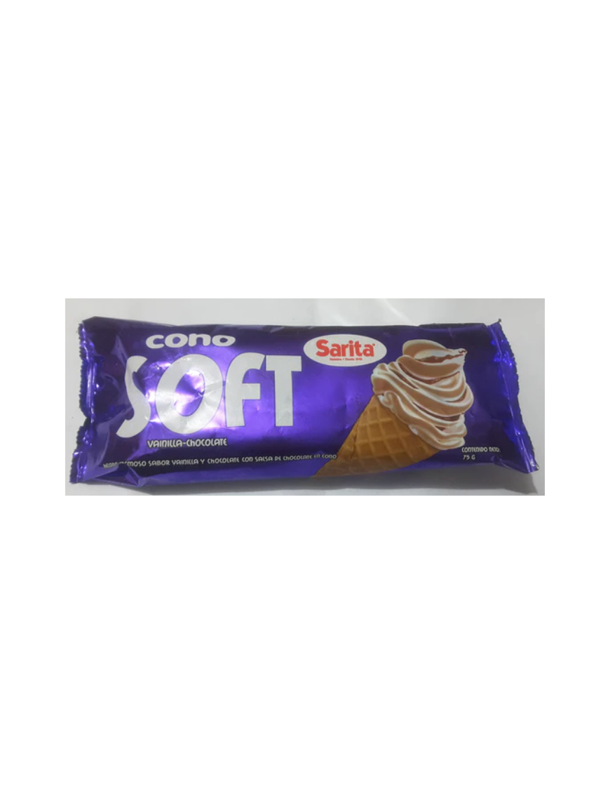 CONO SOFT VAINILLA CHOCOLATE SARITA