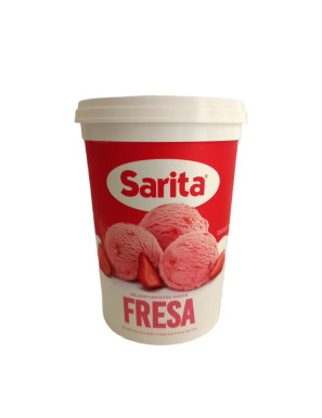 HELADO DE FRESA SARITA LITRO