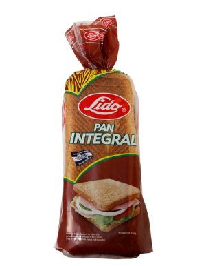 PAN DE CAJA LIDO INTEGRAL