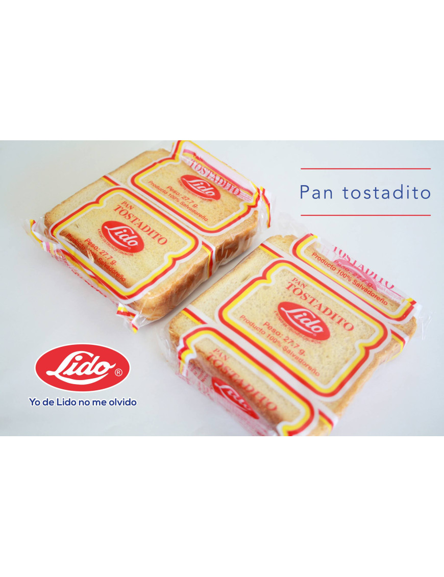 PAN TOSTADITO LIDO UNIDAD